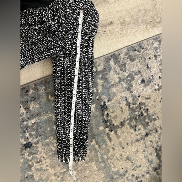 Boohoo Black and White Tweed Blazer - Picture 6 of 6